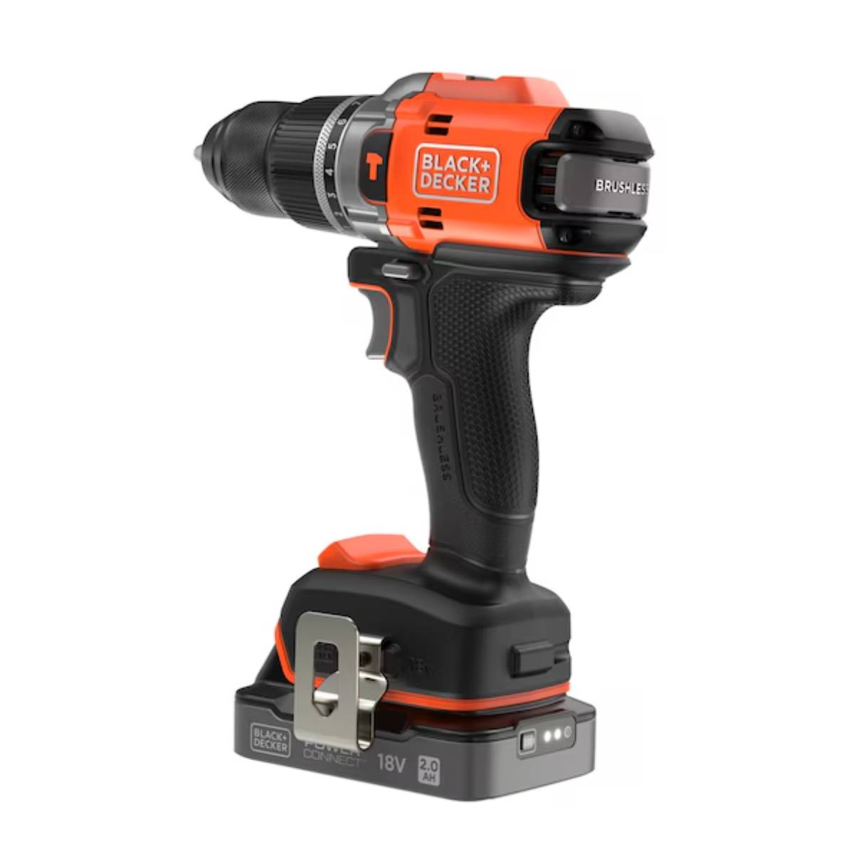 BLACK & DECKER BLD683D2XK-QW Κρουστικό Δραπανοκατσάβιδο Μπαταρίας 18V, 2X2 Ah | Black-decker| Image 2