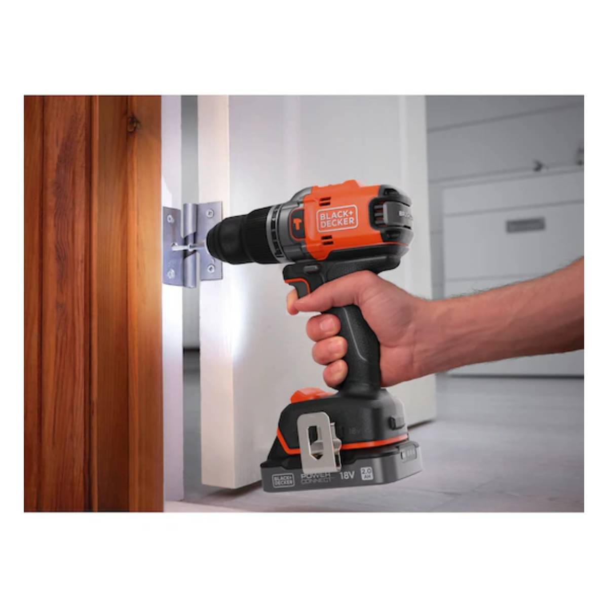 BLACK & DECKER BLD683D2XK-QW Cordless Impact Drill Driver 18V, 2X2 Ah | Black-decker| Image 4