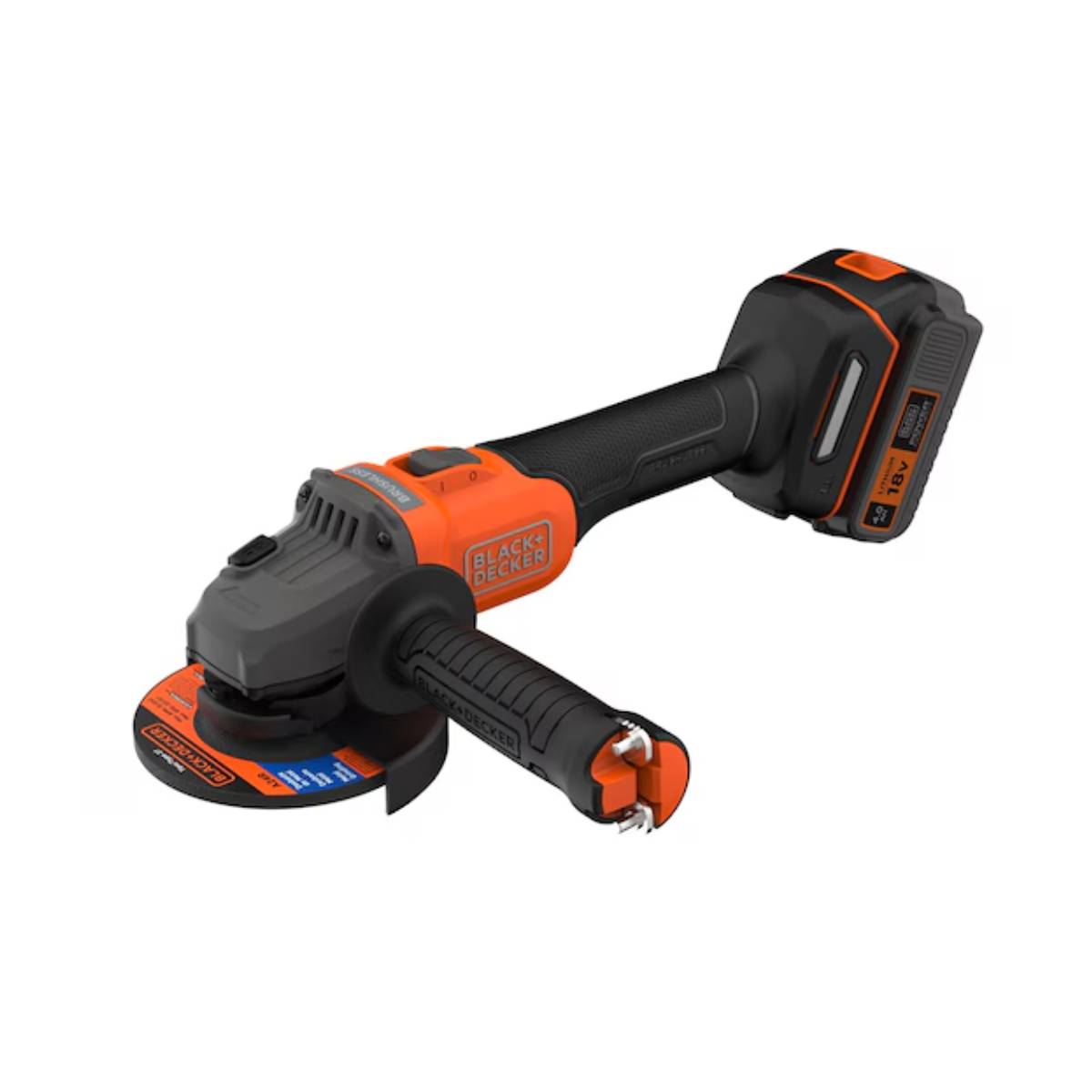 BLACK & DECKER BCG6L8F1S Cordless Angle Grinder Set 18V | Black-decker| Image 2