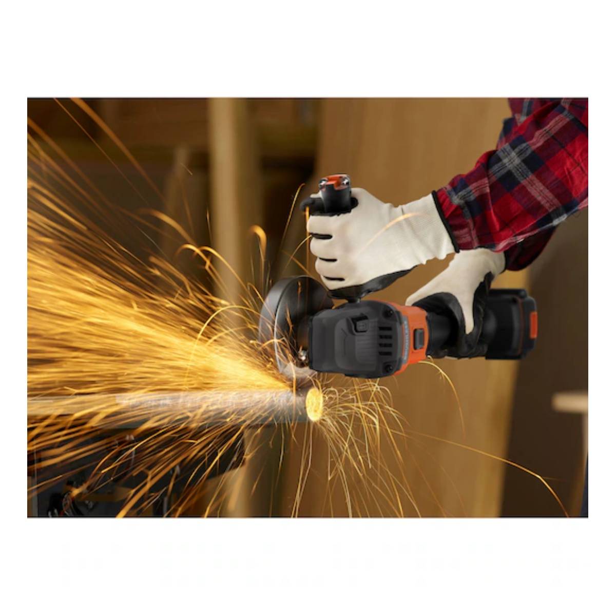 BLACK & DECKER BCG6L8F1S Cordless Angle Grinder Set 18V | Black-decker| Image 4