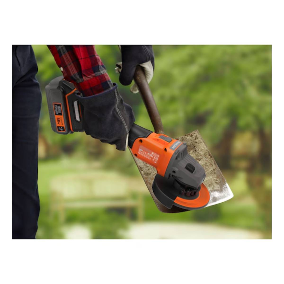 BLACK & DECKER BCG6L8F1S Cordless Angle Grinder Set 18V | Black-decker| Image 5